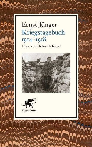Buchcover und Innenansicht für das Buch: Kriegstagebuch. 1914-1918