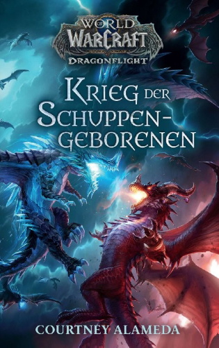 Buchcover und Innenansicht für das Buch: World of Warcraft: Dragonflight - War of the Scaleborn