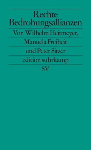Buchcover und Innenansicht für das Buch: Rechte Bedrohungsallianzen