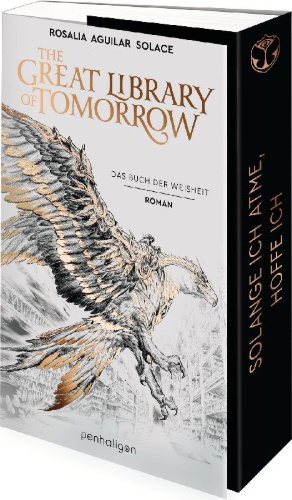 Buchcover und Innenansicht für das Buch: TOMORROWLAND - The Great Library Of Tomorrow (The Tomorrowland Saga 01)