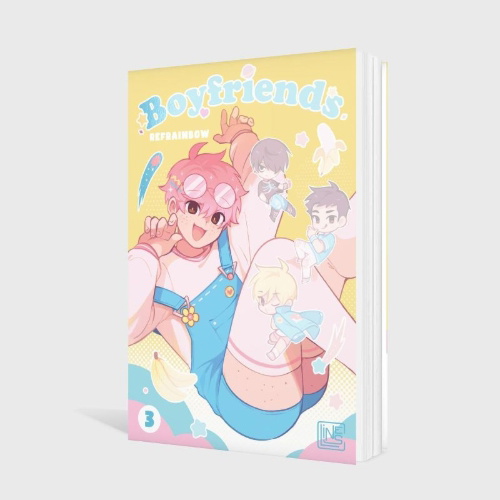 Buchcover und Innenansicht für das Buch: Boyfriends 3