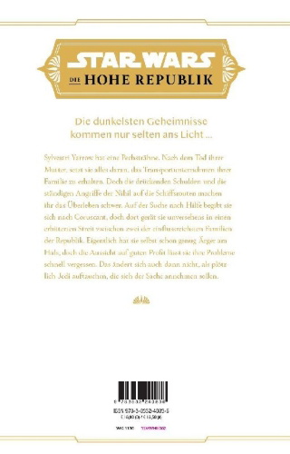 Buchcover und Innenansicht für das Buch: Star Wars: The High Republic! - Out of the Shadows