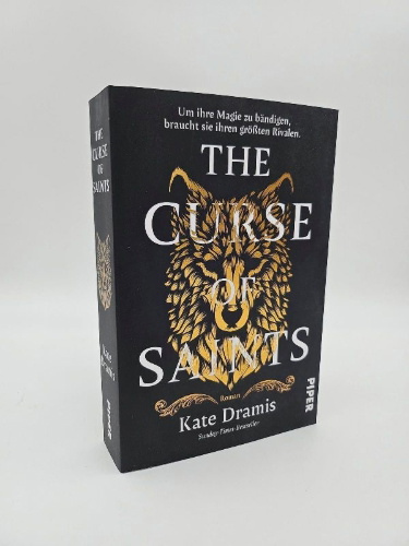 Buchcover und Innenansicht für das Buch: The Curse of Saints