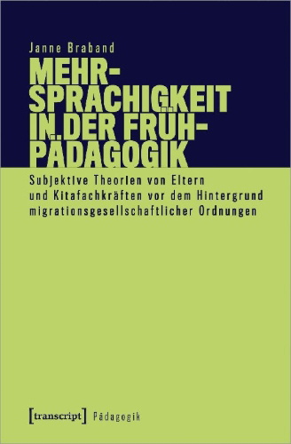 Buchcover und Innenansicht für das Buch: Mehrsprachigkeit in der Frühpädagogik