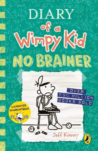 Buchcover und Innenansicht für das Buch: Diary of a Wimpy Kid 18: No Brainer