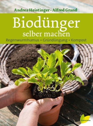 Buchcover und Innenansicht für das Buch: Biodünger selber machen