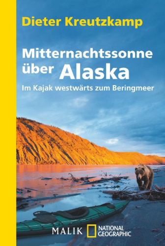 Buchcover und Innenansicht für das Buch: Mitternachtssonne über Alaska