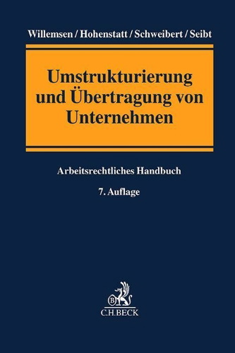 Buchcover und Innenansicht für das Buch: Umstrukturierung und Übertragung von Unternehmen