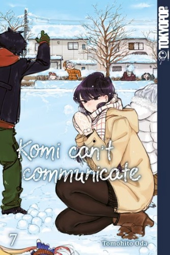 Buchcover und Innenansicht für das Buch: Komi can't communicate 07