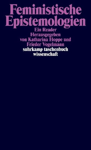 Buchcover und Innenansicht für das Buch: Feministische Epistemologien