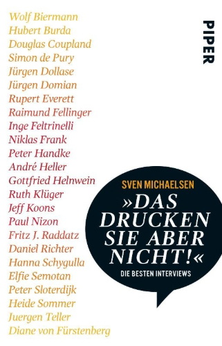 Buchcover und Innenansicht für das Buch: »Das drucken Sie aber nicht!«