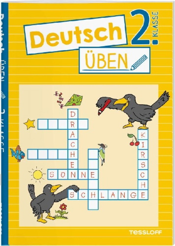 Buchcover und Innenansicht für das Buch: Deutsch üben 2. Klasse