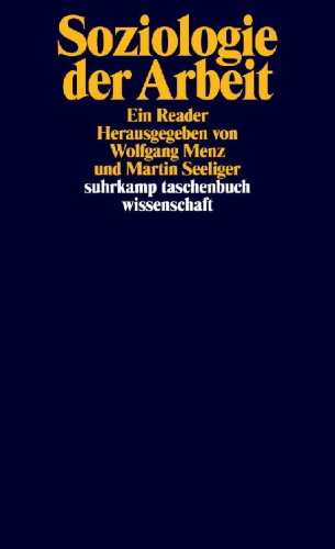 Buchcover und Innenansicht für das Buch: Soziologie der Arbeit