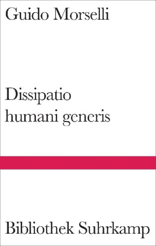 Buchcover und Innenansicht für das Buch: Dissipatio H.G.