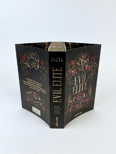 Buchcover und Innenansicht für das Buch: Evil Elite - Der Kodex der Ehre