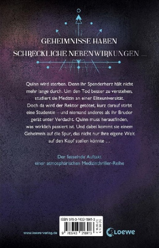 Buchcover und Innenansicht für das Buch: Academy of Lies (Band 1) - Anatomie einer Verschwörung