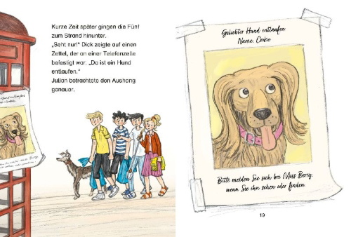 Buchcover und Innenansicht für das Buch: Famous Five Colour Short Stories