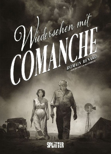 Buchcover und Innenansicht für das Buch: Revoir Comanche
