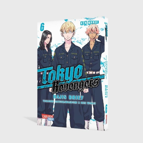 Buchcover und Innenansicht für das Buch: Tokyo Revengers - Baji Keisuke kara no Tegami