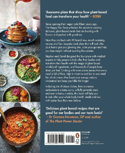 Buchcover und Innenansicht für das Buch: The Happy Health Plan