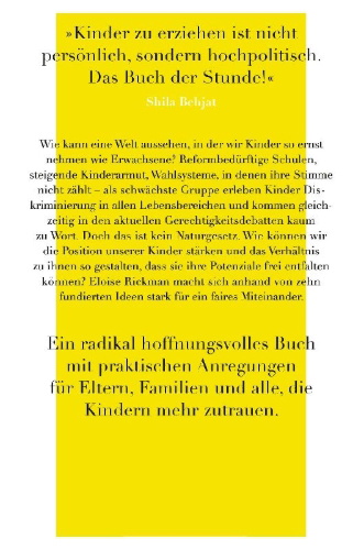 Buchcover und Innenansicht für das Buch: It's Not Fair: Why It's Time for a Grown-Up Conversation About How Adults Treat Children