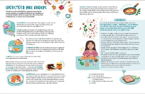 Buchcover und Innenansicht für das Buch: Guten Appetit rund um die Welt
