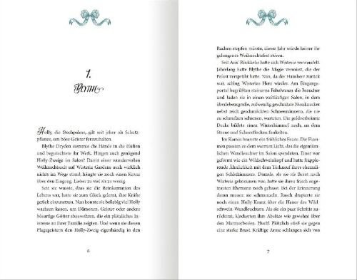 Buchcover und Innenansicht für das Buch: Holly - Eine Belladonna-Novelle (Belladonna 4)