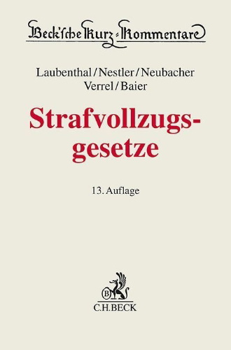 Buchcover und Innenansicht für das Buch: Strafvollzugsgesetze