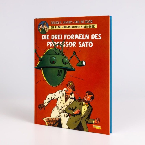 Buchcover und Innenansicht für das Buch: Blake & Mortimer - Intégrales - Tome 5: Les Trois Formules du Professeur Sat¿ - Intégrale complète
