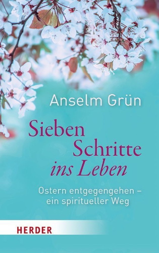 Buchcover und Innenansicht für das Buch: Sieben Schritte ins Leben