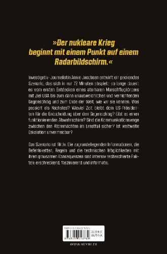 Buchcover und Innenansicht für das Buch: Nuclear War