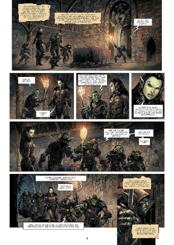 Buchcover und Innenansicht für das Buch: Orks und Goblins. Band 12