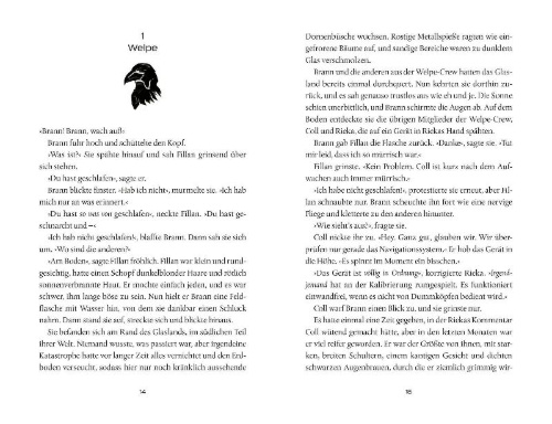 Buchcover und Innenansicht für das Buch: I am Raven