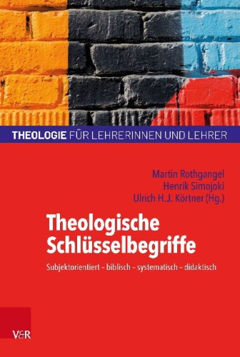 Buchcover und Innenansicht für das Buch: Theologische Schlüsselbegriffe