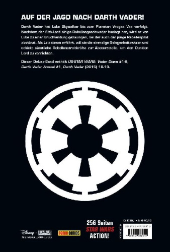 Buchcover und Innenansicht für das Buch: Star Wars Comics: Darth Vader Deluxe