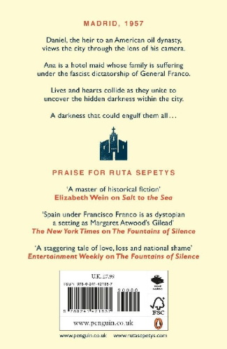 Buchcover und Innenansicht für das Buch: The Fountains of Silence