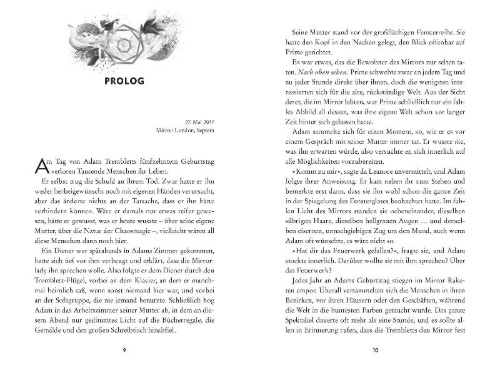 Buchcover und Innenansicht für das Buch: Dark Sigils - Wen das Schicksal betrügt