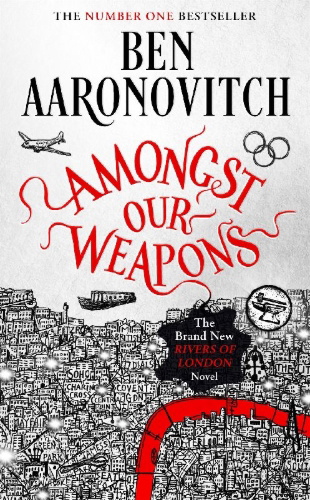 Buchcover und Innenansicht für das Buch: Amongst Our Weapons
