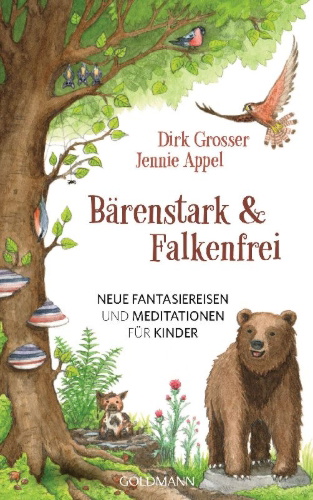 Buchcover und Innenansicht für das Buch: Bärenstark & Falkenfrei