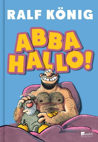 Buchcover und Innenansicht für das Buch: ABBA HALLO!
