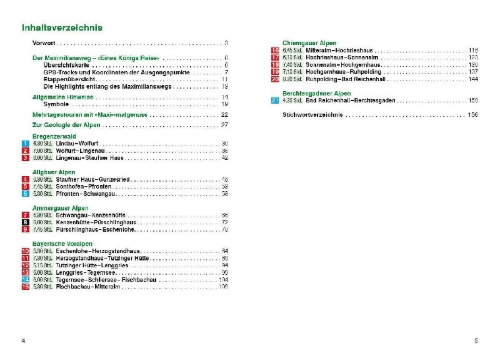 Buchcover und Innenansicht für das Buch: Maximiliansweg