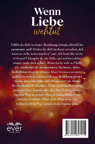 Buchcover und Innenansicht für das Buch: Wenn Liebe wehtut - Beziehungsratgeber für Frauen