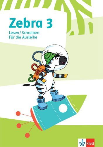 Buchcover und Innenansicht für das Buch: Zebra 3. Heft Lesen/Schreiben ausleihfähig Klasse 3