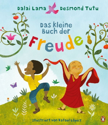Buchcover und Innenansicht für das Buch: The Little Book of Joy