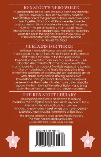 Buchcover und Innenansicht für das Buch: Curtains for Three