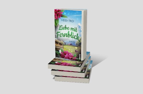 Buchcover und Innenansicht für das Buch: Liebe mit Fernblick