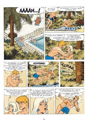 Buchcover und Innenansicht für das Buch: Rick Master Gesamtausgabe. Band 22