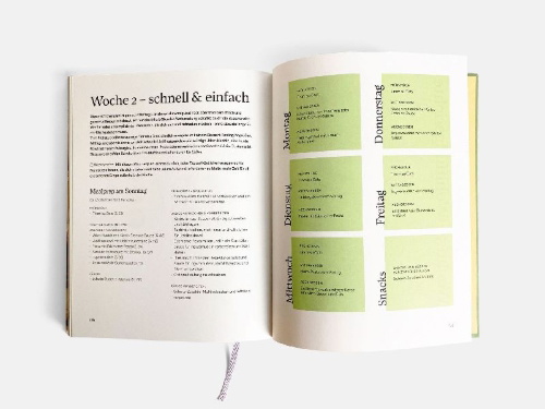 Buchcover und Innenansicht für das Buch: Prep it like Jelena