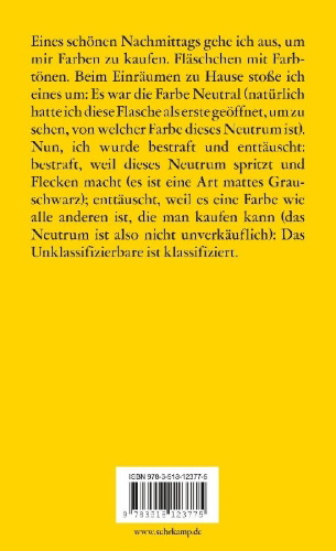 Buchcover und Innenansicht für das Buch: Le neutre. Note de cours au Collège de france, 1977-1978