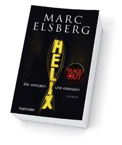 Buchcover und Innenansicht für das Buch: HELIX - Sie werden uns ersetzen